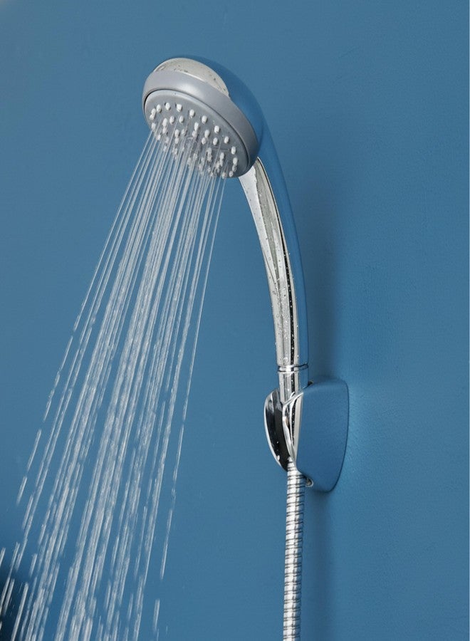 Parryware Single-Flow Brass Hand Shower with Hose (Silver) - Image 1